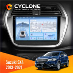 Штатная магнитола Suzuki SX4 2013-2021 Cyclone C9-012 4x64 DSP 4G