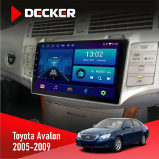 Штатная магнитола Toyota Avalon 2005-2009 Decker D9001 4x64, DSP