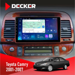 Штатная магнитола Toyota Camry 30 2001-2007 Decker D9-007 4x64 DSP 360 4G