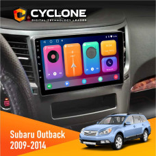 Штатная магнитола Subaru Outback 2009-2014 Cyclone C9CPL 2x32