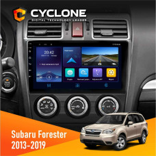 Штатная магнитола Subaru Forester 2013-2019 CAN Cyclone C9006 4x64, DSP, DVR