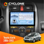 Штатная магнитола Toyota Auris 2006-2012 Cyclone C9009 4x64, DSP, 4G, 2k