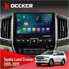 Штатна магнітола Toyota Land Cruiser (200) 2015-2019 Decker D9003 6x128, DSP, 4G, 2k