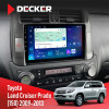 Штатная магнитола Toyota Land Cruiser Prado 150 2009-2013 Decker D9-007 4x64 DSP 360 4G