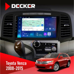 Штатная магнитола Toyota Venza 2008-2015 Decker D9-007 4x64 DSP 360 4G