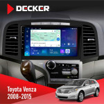 Штатная магнитола Toyota Venza 2008-2015 AMP Decker D9-007 4x64 DSP 360 4G