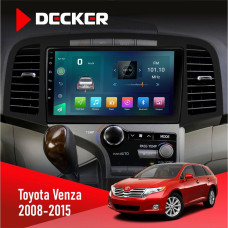 Штатна магнітола Toyota Toyota Venza 2008-2015 AMP Decker D9003 6x128, DSP, 4G, 2k