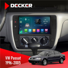 Штатна магнітола Volkswagen Passat 1996-2005 Decker D9003 6x128, DSP, 4G, 2k