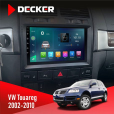 Штатна магнітола Volkswagen Touareg 2002-2010 Decker D9003 6x128, DSP, 4G, 2k