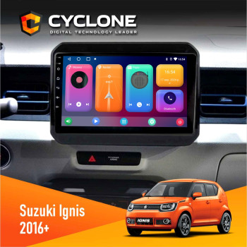  Штатна магнітола Suzuki Ignis 2016+ Cyclone C9CPL 2x32
