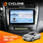 Штатная магнитола Toyota Avensis 2008-2015 Cyclone C9009 4x64, DSP, 4G, 2k