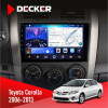Штатная магнитола Toyota Corolla 2006-2013 Big frame Decker D9-006 4x64, 4G