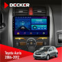 Штатная магнитола Toyota Auris 2006-2012 Decker D9001 4x64, DSP
