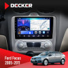 Штатная магнитола Ford Focus 2 2005-2011 Black Climate Decker D9-006 4x64, 4G