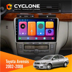 Штатная магнитола Toyota Avensis 2002-2008 Cyclone C9CPL 2x32