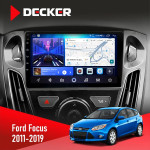 Штатная магнитола Ford Focus 2011-2019 Complete set Decker D9-006 4x64, 4G