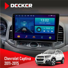 Штатная магнитола Chevrolet Captiva 2011-2015 Decker D10002 6x128, DSP, 360, 2k