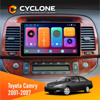 Штатная магнитола Toyota Camry 30 2001-2007 Wood Cyclone C9CPL 2x32