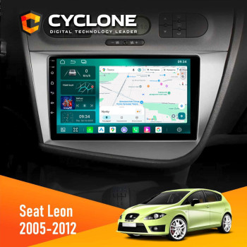 Штатная магнитола Seat Leon 2005-2015 Cyclone C9-013 4x64 DSP 4G