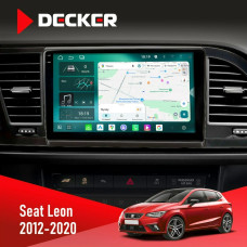 Штатная магнитола Seat Leon 2012-2020 Decker D9004 6x128, DSP 360, 2k