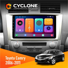 Штатная магнитола Toyota Camry 40 2006-2011 AMP Cyclone C9CPL 2x32