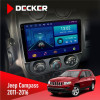 Штатная магнитола Jeep Compass, Patriot 2011-2016 Decker D10002 6x128, DSP, 360, 2k