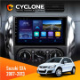 Штатная магнитола Suzuki SX4 2007-2013 Cyclone C9006 4x64, DSP, DVR
