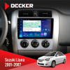 Штатная магнитола Suzuki Liana 2001-2007 Decker D9-007 4x64 DSP 360 4G