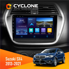 Штатная магнитола Suzuki SX4 2013-2021 Cyclone C9006 4x64, DSP, DVR