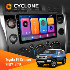 Штатная магнитола Toyota FJ Cruiser 2007-2016 Cyclone C9CPL 2x32