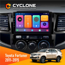 Штатная магнитола Toyota Fortuner 2011-2015 Cyclone C9CPL 2x32