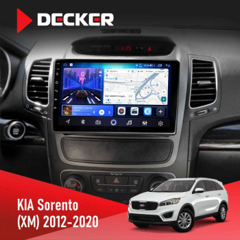 Штатна магнітола KIA Sorento 2012-2020 Decker D9-006 4x64, 4G
