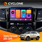 Штатная магнитола Toyota Fortuner, Hilux 2011-2015 Cyclone C9CPL 2x32