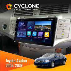 Штатная магнитола Toyota Avalon 2005-2009 Cyclone C9006 4x64, DSP, DVR