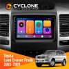 Штатная магнитола Toyota Land Cruiser (100) 2003-2008 Cyclone C9CPL 2x32