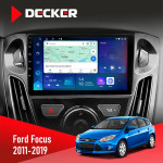 Штатна магнітола Ford Focus 2011-2019 Complete set Decker D9-007 4x64 DSP 360 4G