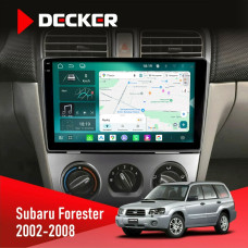 Штатна магнітола Subaru Forester 2002-2008 Decker D9004 6x128, DSP 360, 2k