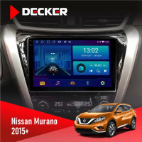 Штатная магнитола Nissana Murano 2015+ Decker D10002 6x128, DSP, 360, 2k