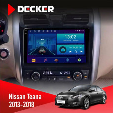  Штатна магнітола Nissan Teana 2013-2018 Decker D10002 6x128, DSP, 360, 2k
