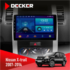  Штатна магнітола Nissan X-Trail 2007-2014 Decker D10002 6x128, DSP, 360, 2k