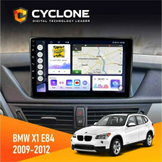 Штатная магнитола BMW X1 E84 2009-2012 Cyclone C10004 4x64, DSP, 2k