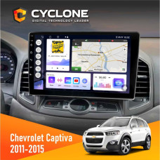 Штатная магнитола Chevrolet Captiva 2011-2015 Cyclone C10004 4x64, DSP, 2k