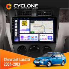 Штатная магнитола Chevrolet Lacetti 2004-2013 Black Cyclone C10004 4x64, DSP, 2k