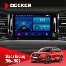 Штатная магнитола Skoda Kodiaq 2016-2021 Decker D10002 6x128, DSP, 360, 2k