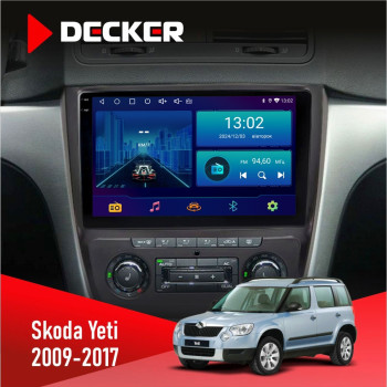  Штатна магнітола Skoda Yeti 2009-2017 Decker D10002 6x128, DSP, 360, 2k