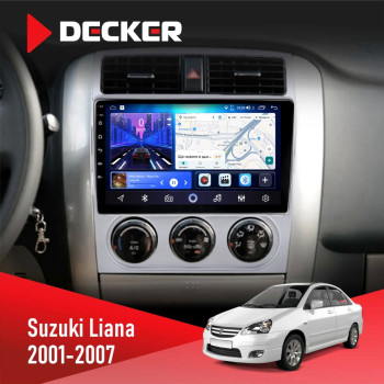 Штатная магнитола Suzuki Liana 2001-2007 Decker D9-006 4x64, 4G