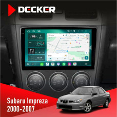 Штатная магнитола Subaru Impreza 2000-2007 Decker D9004 6x128, DSP 360, 2k