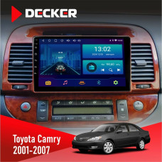 Штатная магнитола Toyota Camry 30 2001-2007 Wood Decker D9001 4x64, DSP