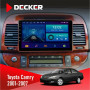 Штатная магнитола Toyota Camry 30 2001-2007 Wood Decker D9002 6x128, DSP, 360