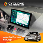Штатная магнитола Mercedes-Benz C-Class (W204) 2007-2011 Cyclone C9-013 4x64 DSP 4G